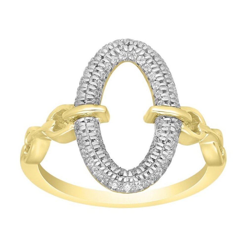 Oval Shape Diamond 14K (or 18k upon request) Yellow Gold Signet Ring